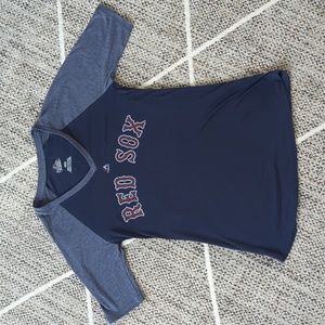 Women's Red Sox Baseball T